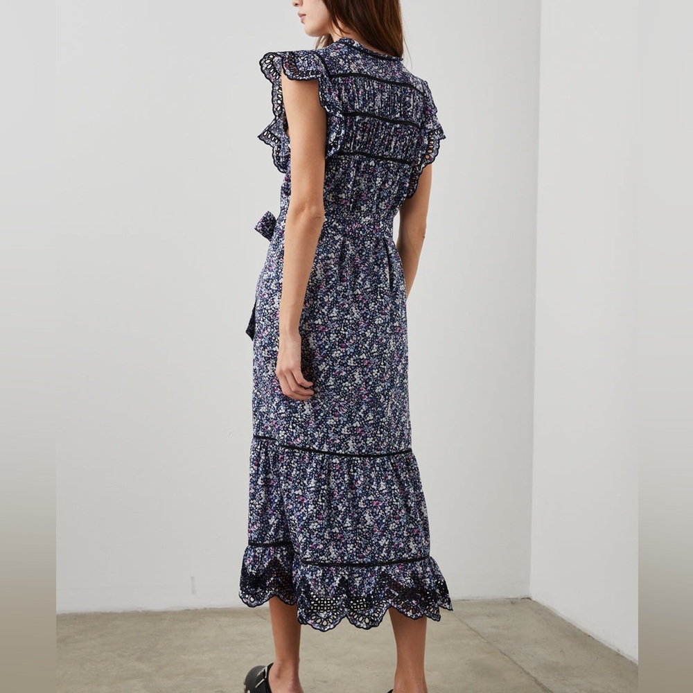Rails Sofie Embroidered Floral-Print Midi Dress - Picture 2 of 9
